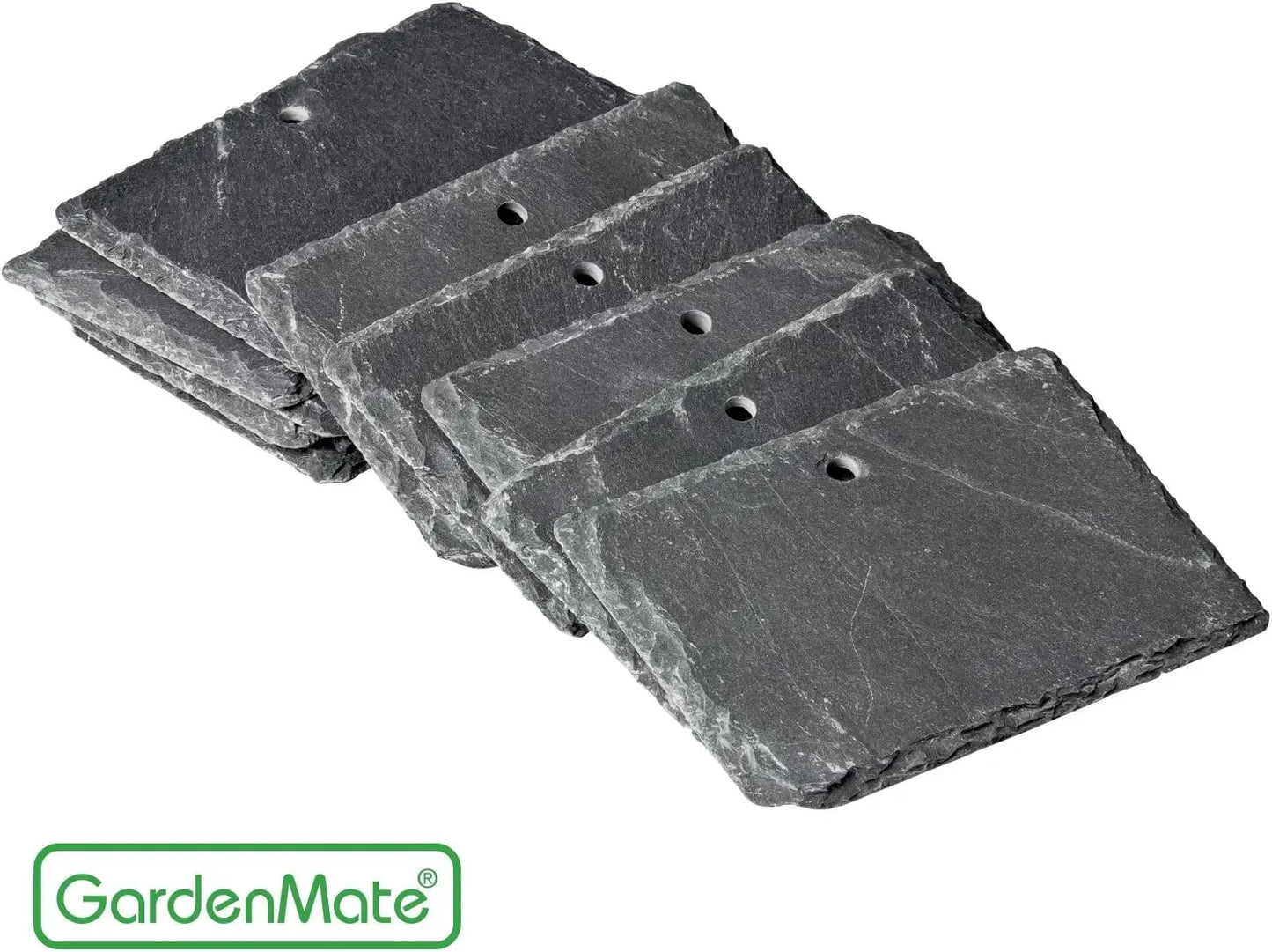 Slate Plant Labels 10Pack Garden Markers For Herbs And Flowers