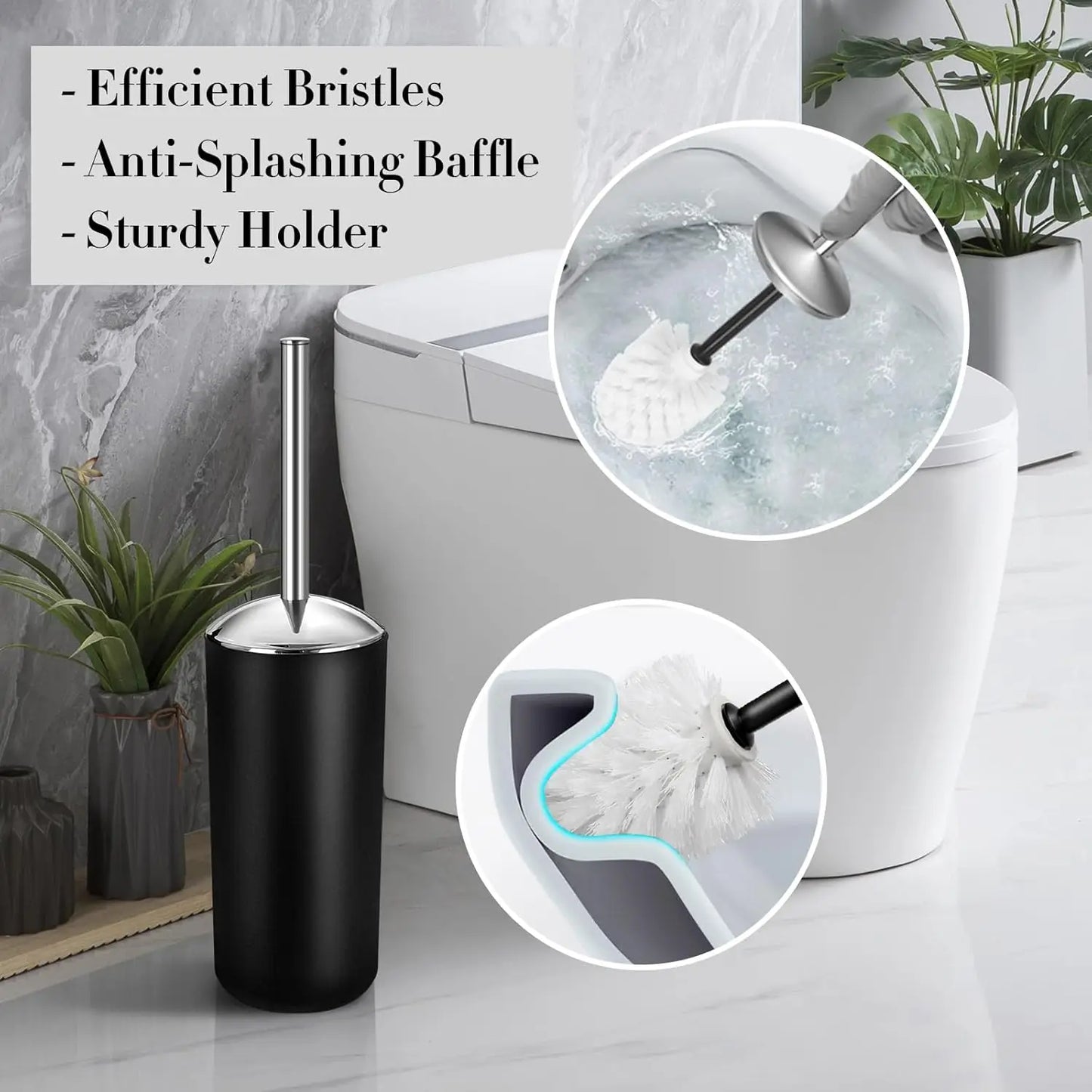10-Piece Bathroom Accessory Set With Trash Can And Dispenser