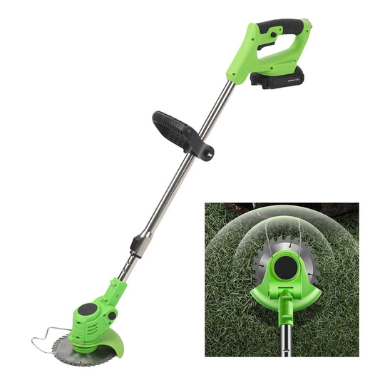 Geevorks Battery Powered Weed Trimmer Cordless Lawn Edger