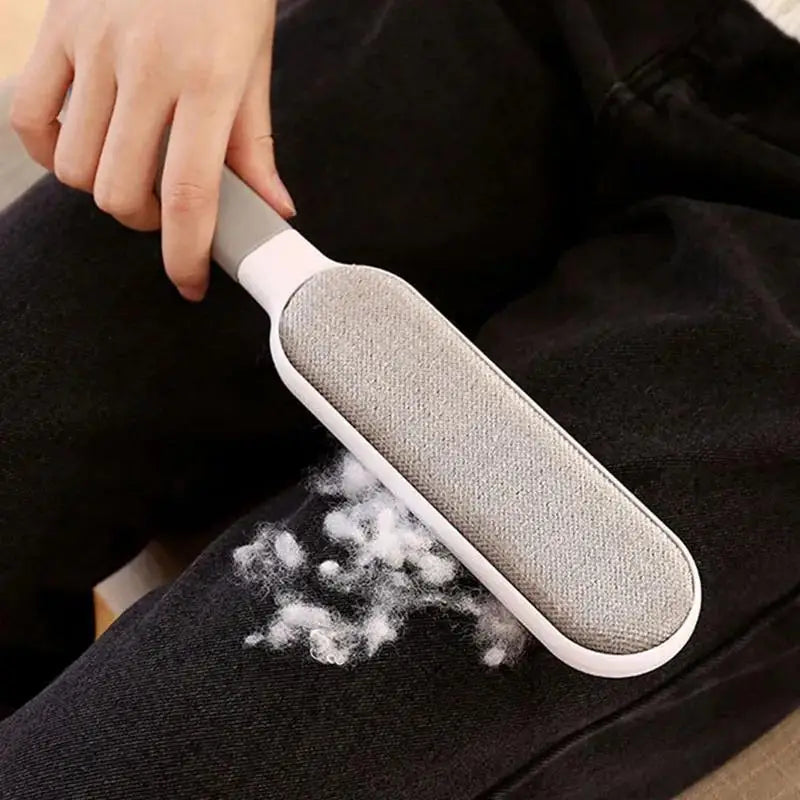 Double Sided Pet Hair Remover Brush For Cat And Furniture