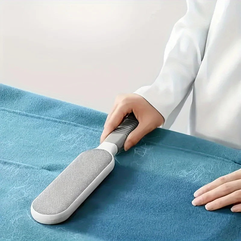 Double Sided Pet Hair Remover Brush For Cat And Furniture