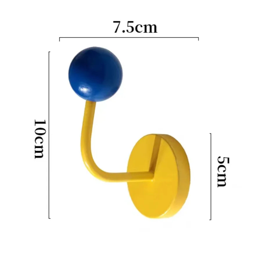 Non Perforated Magnetic Hook For Bathroom And Kitchen