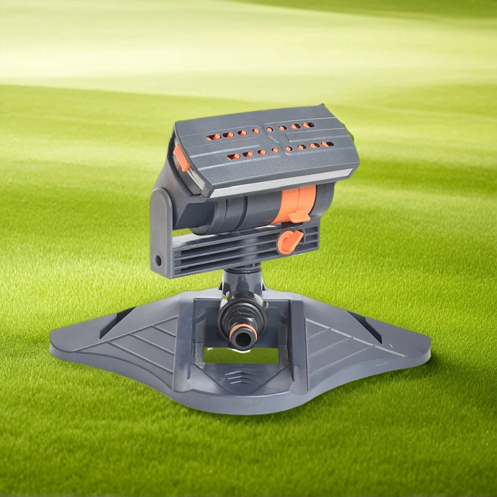 Automatic Garden Sprinkler With Adjustable Coverage And 16 Holes