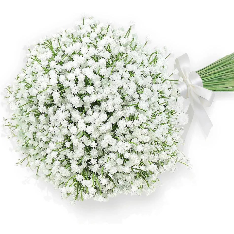 Artificial Babysbreath Flowers Starry Sky White For Wedding Tables Decor