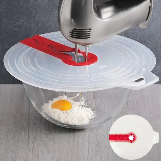 Egg Beater Cover And Mixer Splash Guard Silicone Shield