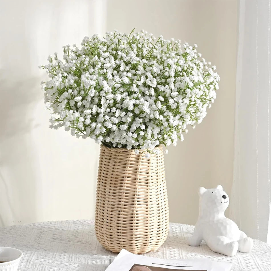 Artificial Babysbreath Flowers Starry Sky White For Wedding Tables Decor