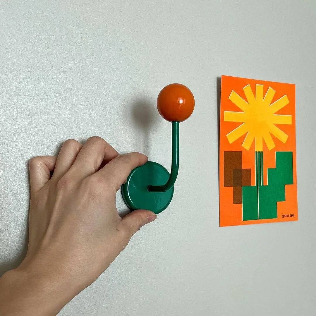 Non Perforated Magnetic Hook For Bathroom And Kitchen