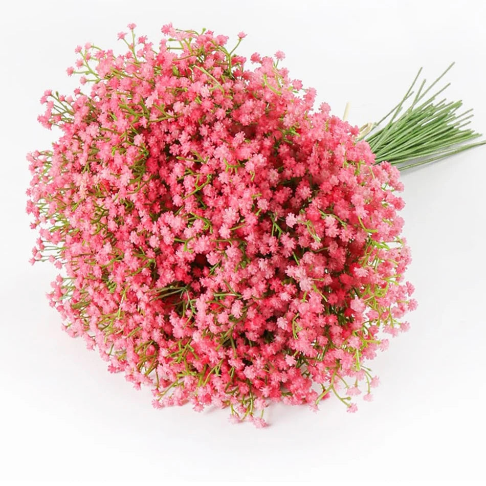 Artificial Babysbreath Flowers Starry Sky White For Wedding Tables Decor