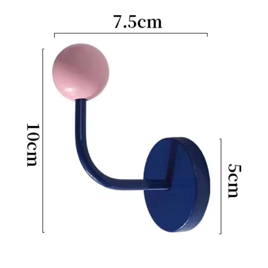 Non Perforated Magnetic Hook For Bathroom And Kitchen