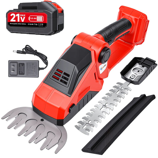 2 In 1 Cordless Hedge Trimmer And Grass Shear Battery