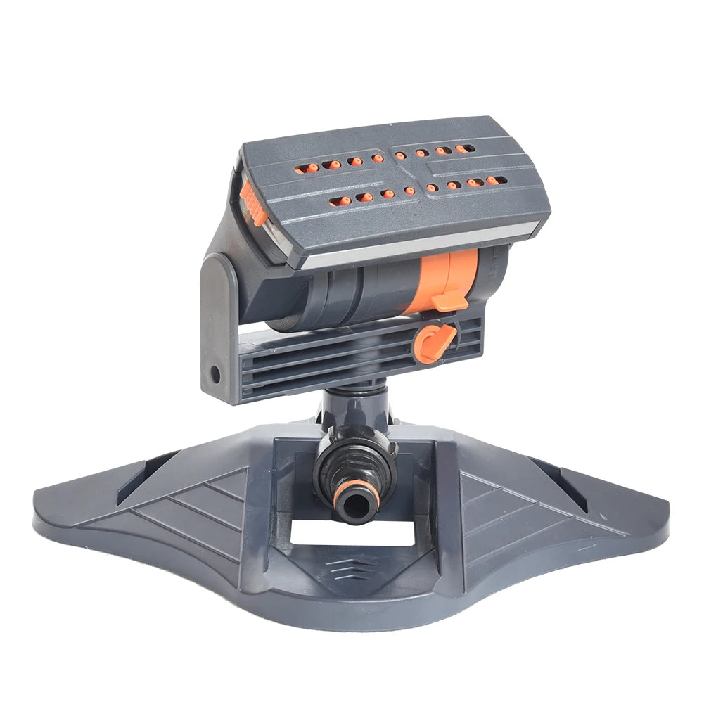 Automatic Garden Sprinkler With Adjustable Coverage And 16 Holes